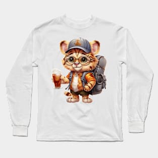 Back To School Tiger Long Sleeve T-Shirt